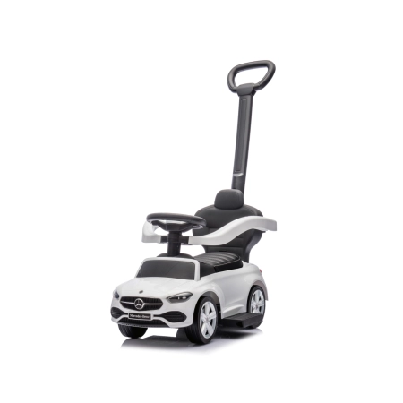 Milly Mally Pojazd z rączką MERCEDES C-Class Deluxe White