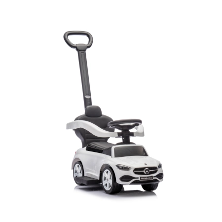 Milly Mally Pojazd z rączką MERCEDES C-Class Deluxe White