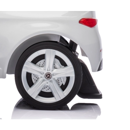Milly Mally Pojazd z rączką MERCEDES C-Class Deluxe White
