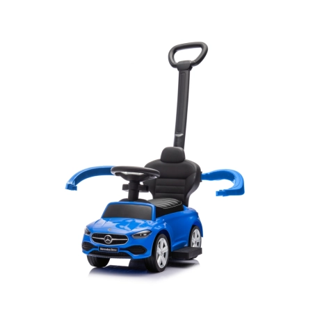 Milly Mally Pojazd z rączką MERCEDES C-Class Deluxe Blue