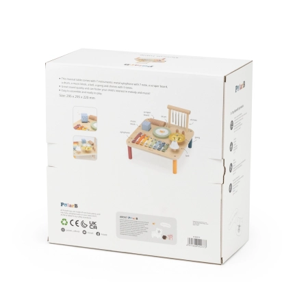 Viga 44277 PolarB Drewniany stolik muzyczny