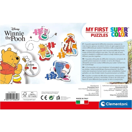 Clementoni 20820 Moje Pierwsze Puzzle Kubuś Puchatek
