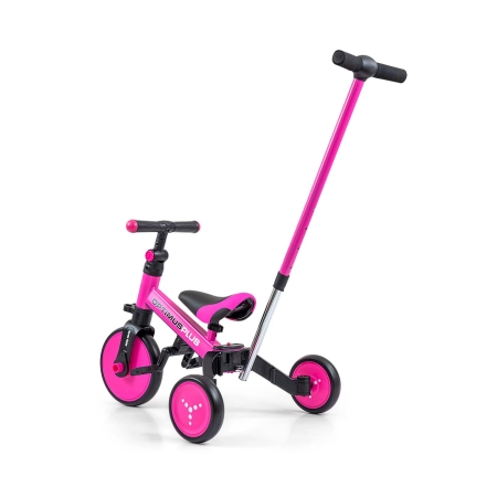 Milly Mally Rowerek 4w1 Optimus Plus Pink