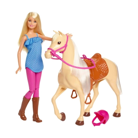 Mattel FXH13 Lalka Barbie w Stroju Jeździeckim