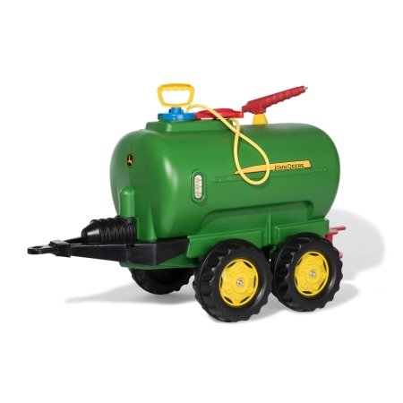 Rolly Toys 122752 Cysterna Rolly Tanker John Deere z pompą i sikawka 2-osie