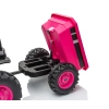 Milly Mally Pojazd na akumulator Traktor z przyczepą Farmer Pink