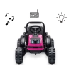 Milly Mally Pojazd na akumulator Traktor z przyczepą Farmer Pink
