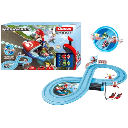 Carrera First 20063026 Nintendo Mario Kart - Mario and Yoshi 2,4m tor samochodowy