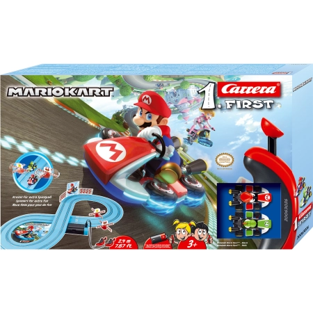 Carrera First 20063026 Nintendo Mario Kart - Mario and Yoshi 2,4m tor samochodowy