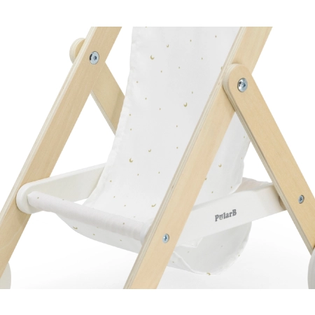 Viga 44236 PolarB Drewniana spacerówka dla lalek
