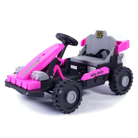 Milly Mally Pojazd na akumulator Prime 2w1 Pink