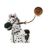 Milly Mally Koń na biegunach pluszowy Mustang Black Dot