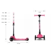 Milly Mally Scooter Jelly Pink