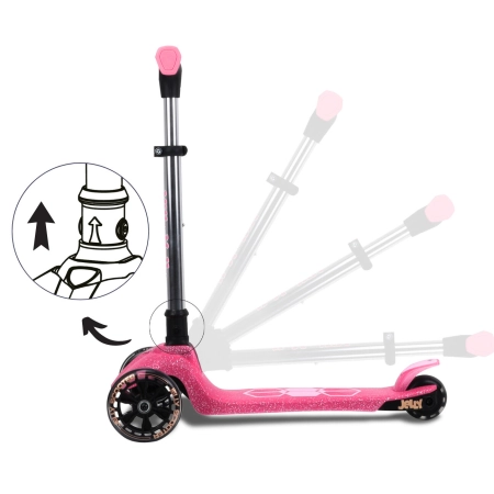 Milly Mally Scooter Jelly Pink