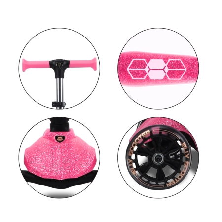 Milly Mally Scooter Jelly Pink