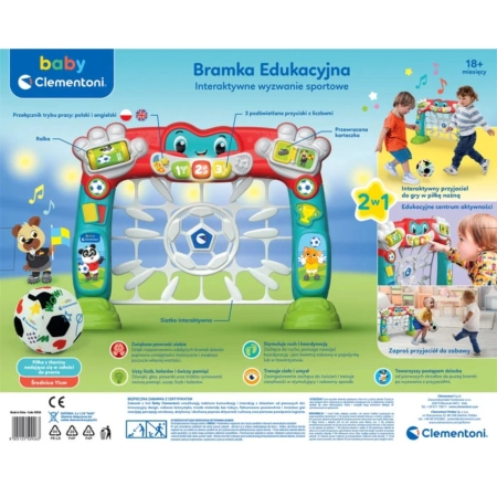 Clementoni 50926 Baby Interaktywna Bramka