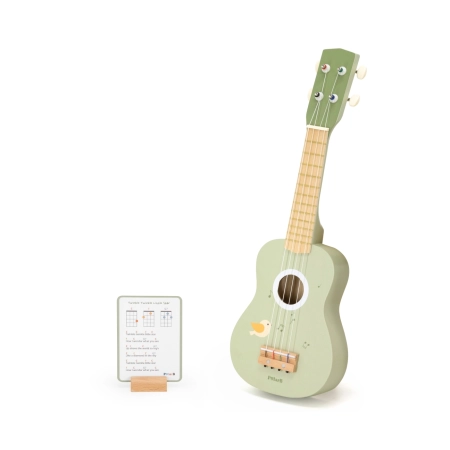 Viga 44275 PolarB Drewniana Zielona gitara-21 cali
