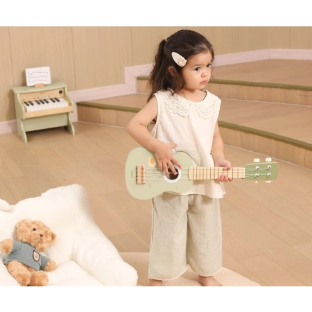 Viga 44275 PolarB Drewniana Zielona gitara-21 cali