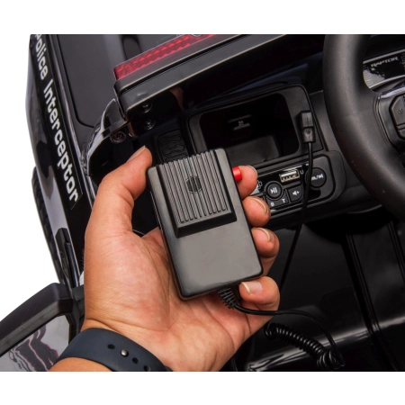 Milly Mally Pojazd na akumulator Ford Ranger Police Black