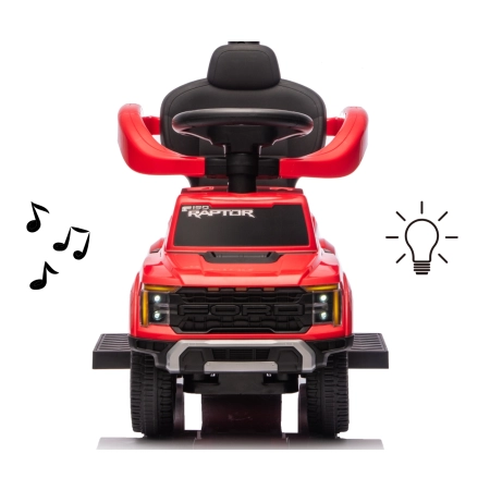 Milly Mally Pojazd z rączką Ford F-150 3w1 Red
