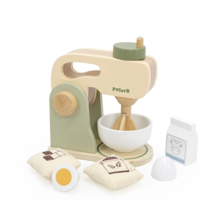 Viga 44217 PolarB Drewniany Zielony mikser