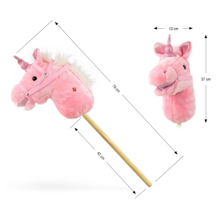 Milly Mally Hobby Koń na Kiju Pink