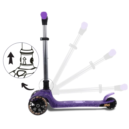 Milly Mally Scooter Jelly Violet