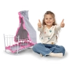 Milly Mally Łóżeczko-Kołyska dla lalek Lily z baldachimem Prestige Pink