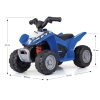 Milly Mally Pojazd na akumulator Quad HONDA ATV Blue