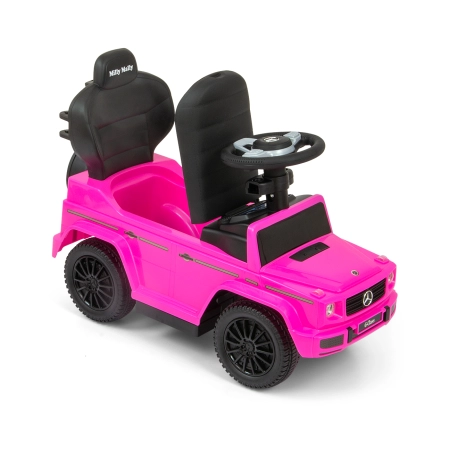 Milly Mally Pojazd z rączką MERCEDES G350d Pink