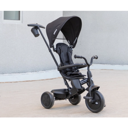Qplay Rowerek Trójkołowy Elite Platinum Black
