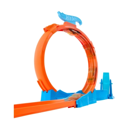 Mattel JDW39 Hot Wheels Tor Wyścigowy Trzy Pętle