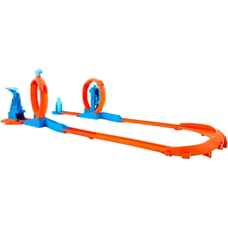 Mattel JDW39 Hot Wheels Tor Wyścigowy Trzy Pętle