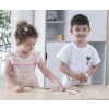 Viga 44506 Drewniane Puzzle - zestaw do nauki kształtów