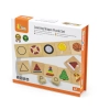 Viga 44506 Drewniane Puzzle - zestaw do nauki kształtów