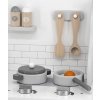 Viga 44049 PolarB Drewniana Kuchnia z akcesoriami eco gray