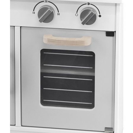 Viga 44049 PolarB Drewniana Kuchnia z akcesoriami eco gray