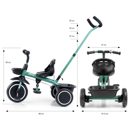 Milly Mally Rowerek Trójkołowy Axel Dark Green