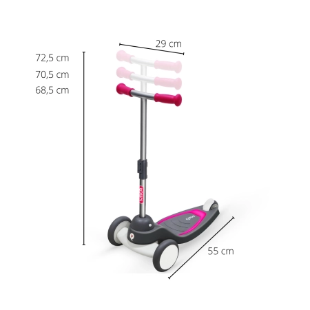 Qplay Hulajnoga Mika Pink