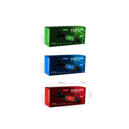 Qplay Hulajnoga Honeycomb Red