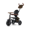 Qplay Rowerek Trójkołowy Rito Deluxe Rubber Brown