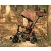 Qplay Rowerek Trójkołowy Rito Deluxe Rubber Brown