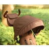 Qplay Rowerek Trójkołowy Rito Deluxe Rubber Brown