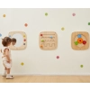 Viga 44807FSC Drewniana Tablica manipulacyjna z kulkami