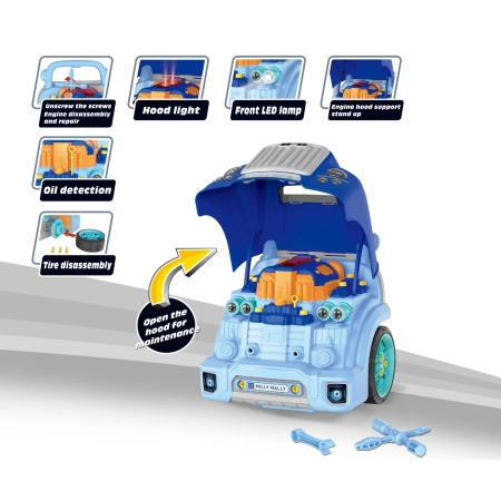 Milly Mally Silnik rozkręcalny N-gine Blue