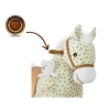 Milly Mally Koń na biegunach pluszowy Pony Gray Dot