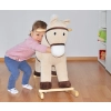 Milly Mally Koń na biegunach pluszowy Pony Gray Dot