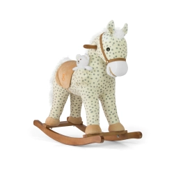 Milly Mally Koń na biegunach pluszowy Pony Gray Dot