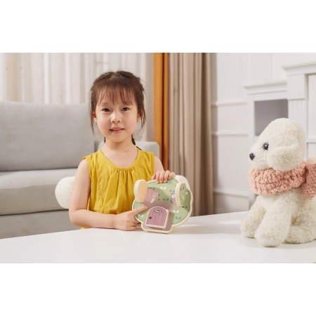 Viga 44088 PolarB Drewniane Drzewo edukacyjne Peek-a-boo