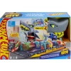 Mattel HTN82 Hot Wheels City Zestaw Ultra Myjnia z Rekinem